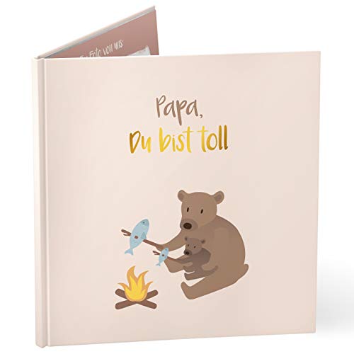 "Papa, du bist toll" - Geschenkbuch für Vatertag