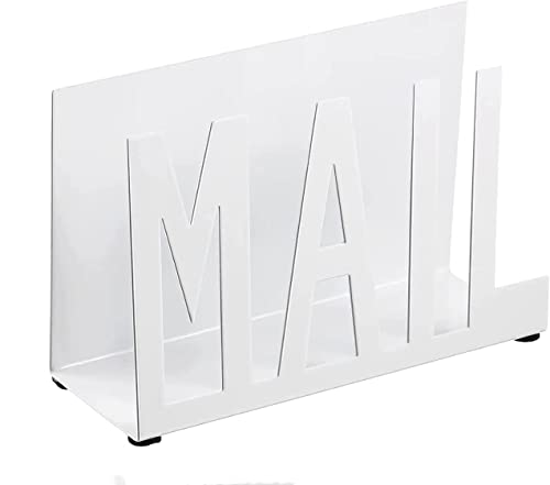 Mail Organizer in Weiß für Tischplatte