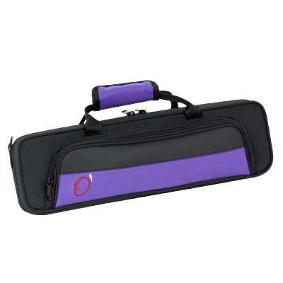 Etui für Querflöte, Schwarz/Violett, Ortola