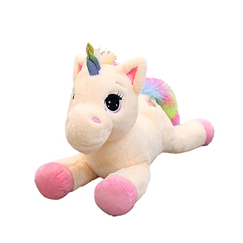 Kuscheliges Plüsch Einhorn Kissen für Kinder