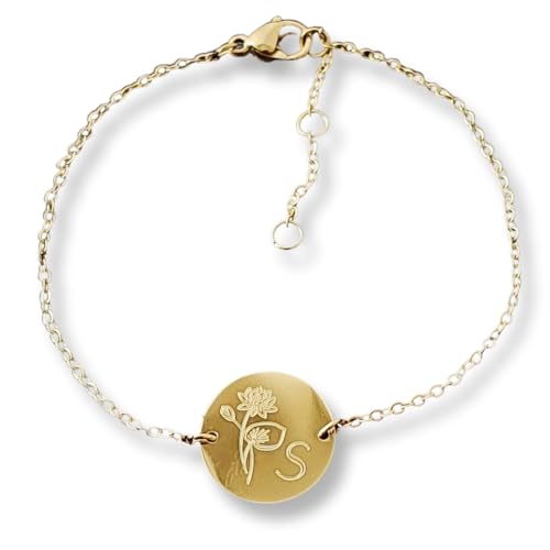 Personalisiertes Gravur-Armband in Gold - Geschenk