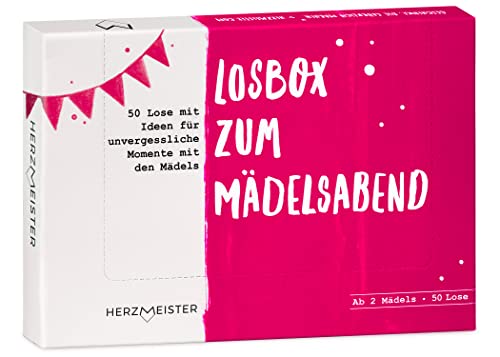 Mädelsabend Losbox: 50 Ideen für Spaß