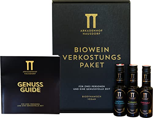 Mini Biowein Verkostungsset mit Genussguide