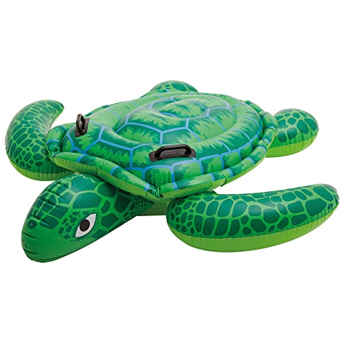 Lil' Sea Turtle Ride-On - Aufblasbar & blau