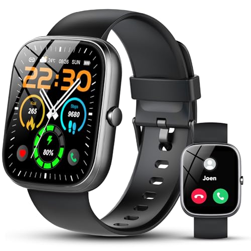 1.91 Zoll Touchscreen Smartwatch mit Bluetooth.