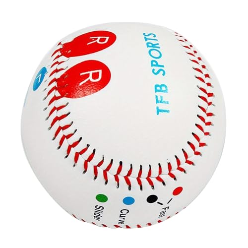 Farbcodierter Baseball für Pitch-Training, 22,9cm