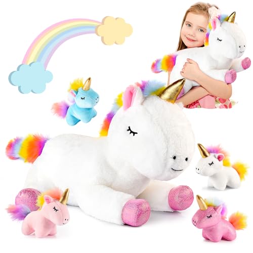 "Adeokay Einhorn Kuscheltier - Perfektes Geschenk!"