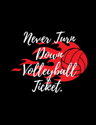 Volleyball Notebook: Perfect Gift for Volleyballers.