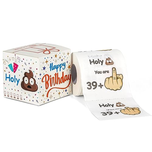 "Originelles Klopapier zum 40. Geburtstag"