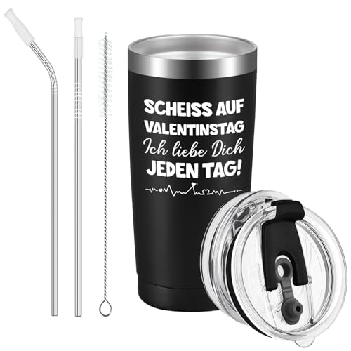 Liebe dich jeden Tag - Isolierter Becher