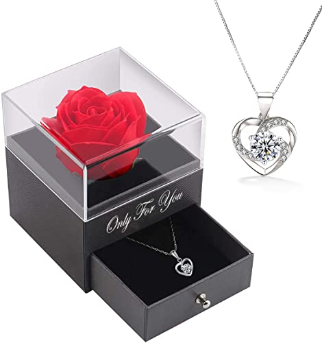 Konservierte Rosen Schmuck-Set für Frauen