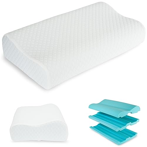 Orthopädisches Memory Foam Nackenstützkissen gegen Schmerzen