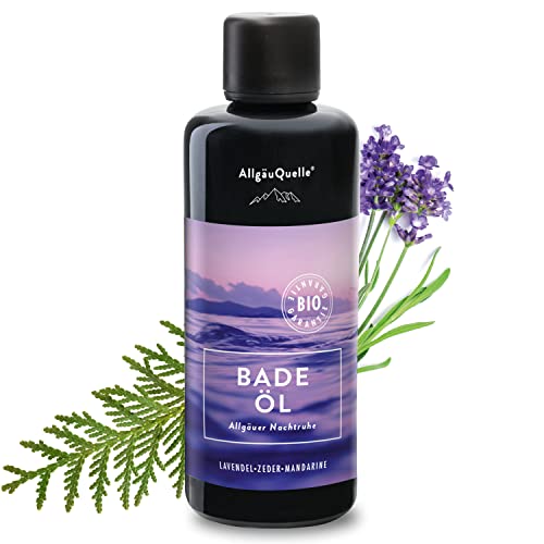 "BIO-Badeöl mit Lavendel und Zeder"