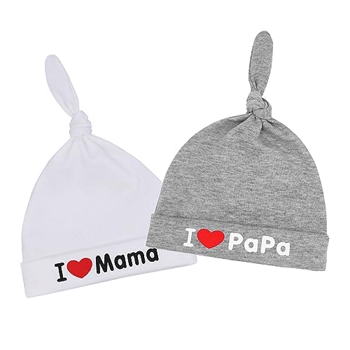 Liebe Mama und Papa Babyhüteexus