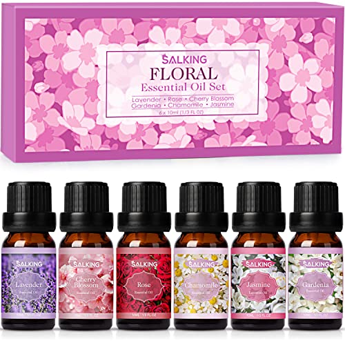 Ätherische Öle Set für Aromatherapie, 6er-Pack