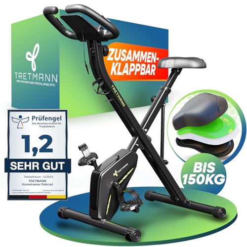 Klappbarer Heimtrainer für Senioren bis 150kg