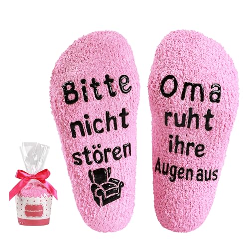 Lustige Socken: Nicht stören, Mama/Oma!