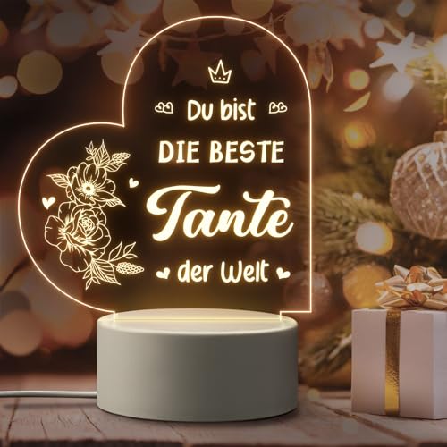 LED Nachtlicht für die beste Tante