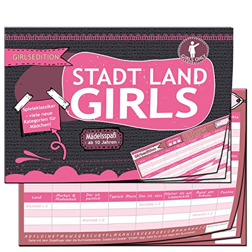 Mädels Edition Stadt Land Fluss Spiel