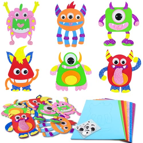 Monster Bastelset für Kinder ab 5岁