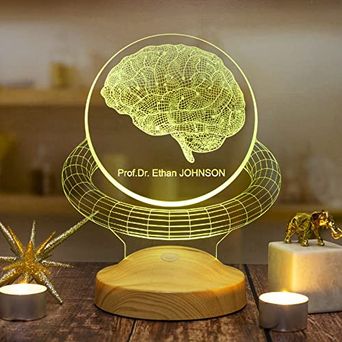 Personalisierte 3D LED Lampe als Abschiedsgeschenk