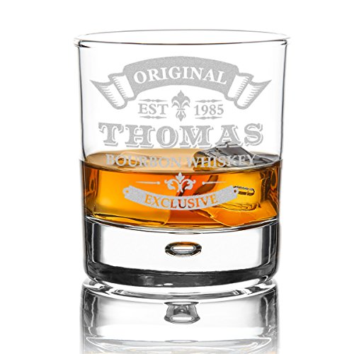 Personalisiertes Whiskyglas - ideales Männergeschenk.