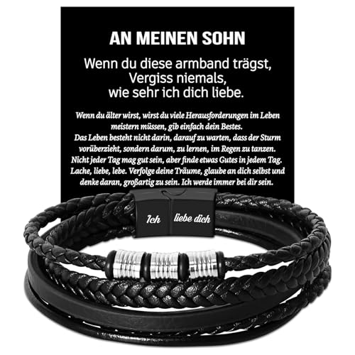 An Meinen Sohn Armband mit Gravur