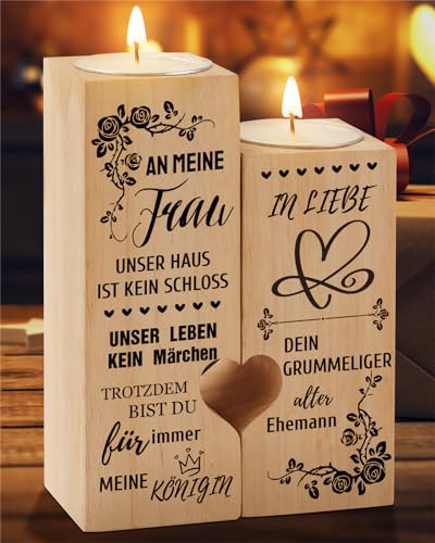 Romantischer Kerzenständer als Geschenkidee