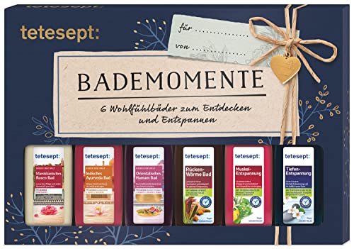 "Verwöhnmomente" Bäder Geschenkset - 6x20ml