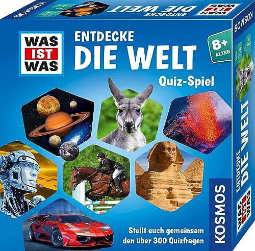 "Entdecke die Welt: über 300 Quiz-Fragen" 