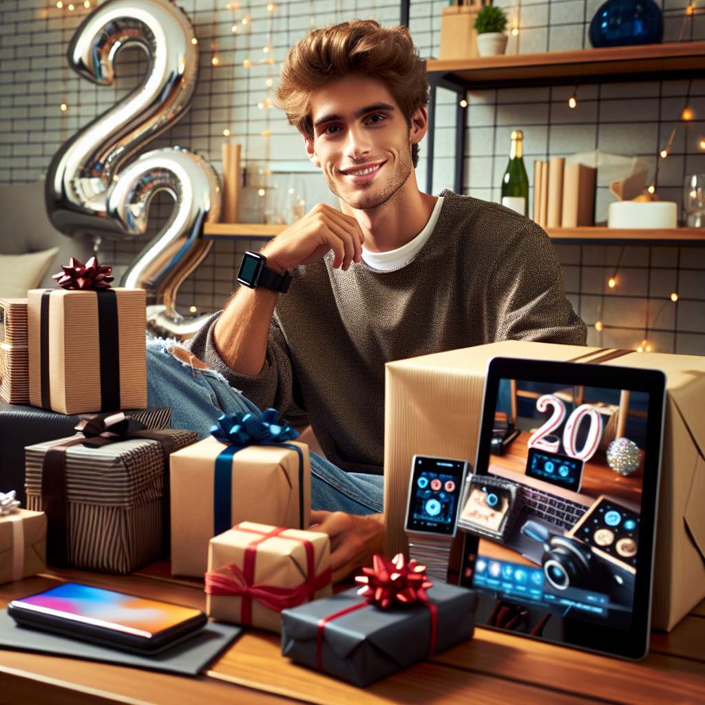 Geschenke für den Mann zum 20. Geburtstag